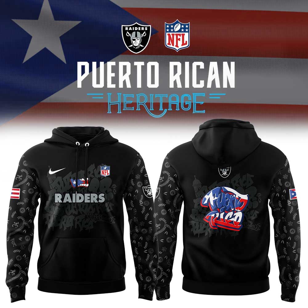 LV.Raiders Puerto Rican Heritage Combo Hoodie