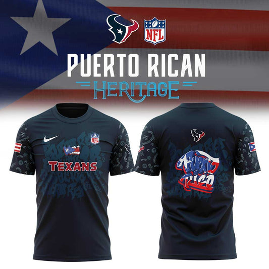 H.Texans Puerto Rican Heritage Combo Shirt