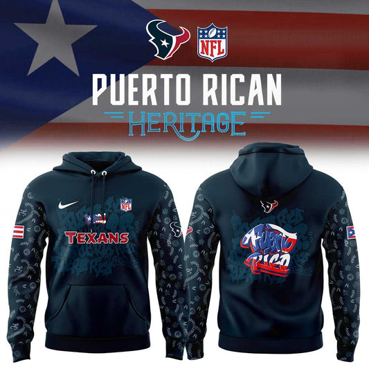 H.Texans Puerto Rican Heritage Combo Hoodie