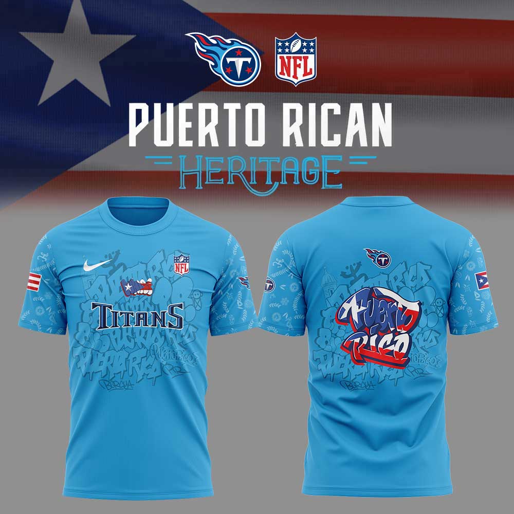 T.Titans Puerto Rican Heritage Combo Shirt