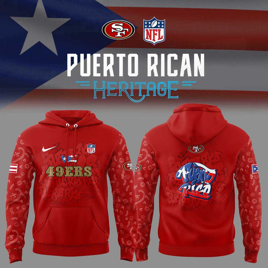 SF.49ers Puerto Rican Heritage Combo Hoodie