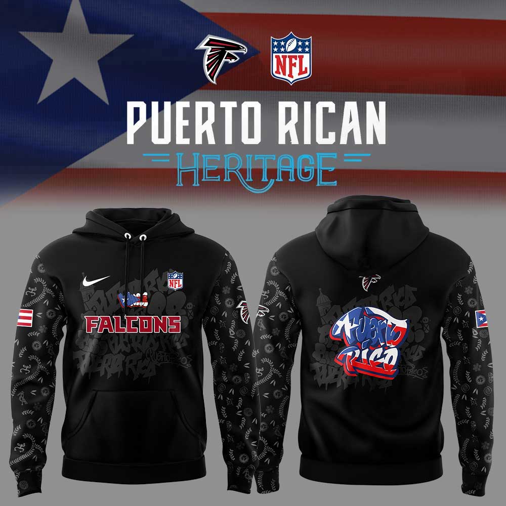 A.Falcons Puerto Rican Heritage Combo Hoodie