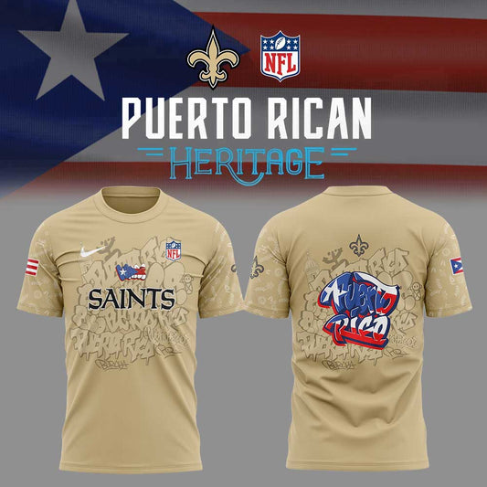 NO.Saints Puerto Rican Heritage Combo Shirt