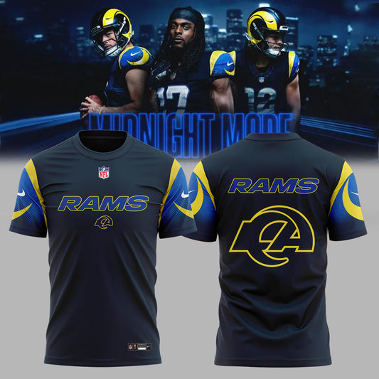 Limited Editon LA.Rams New Rivalries Mid Night Mod Uniform 2025 Shirt