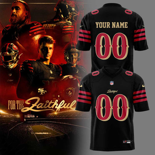 Limited Edition SF.49ers New Rivalries Faithful Uniform 2025 Football Jersey