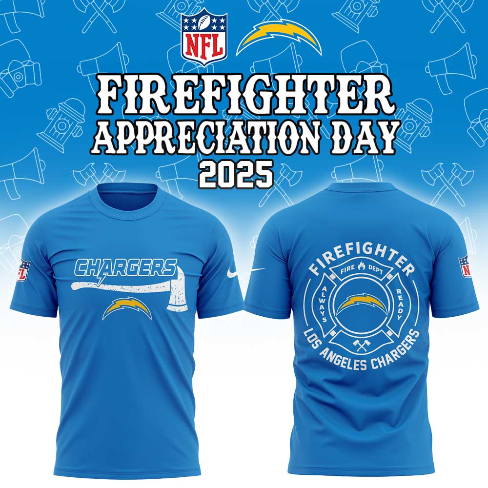 LA.Chargers Firefighter Application Limited Combo Shirt