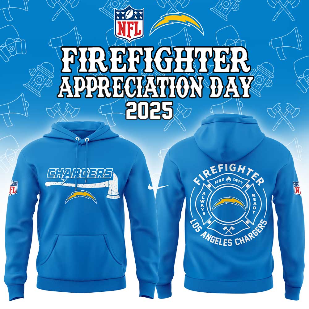 LA.Chargers Firefighter Application Limited Combo Hoodie
