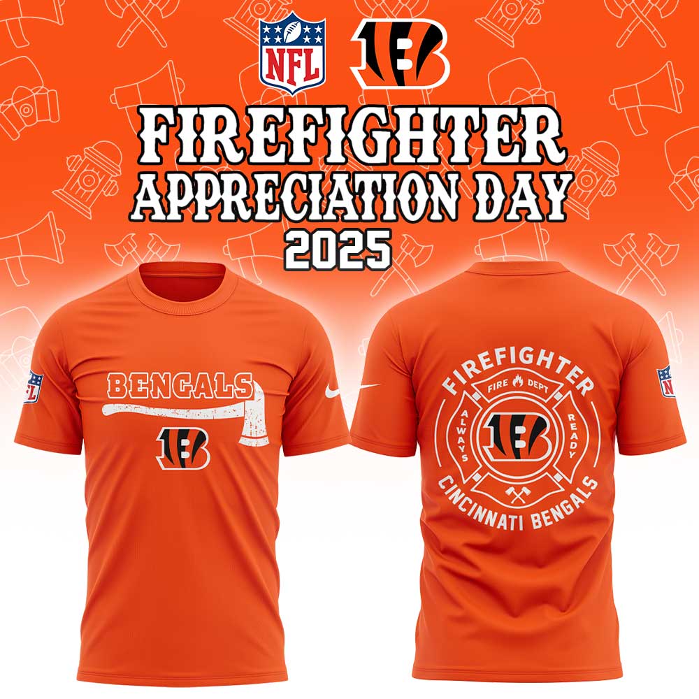 C.Bengals Firefighter Application Limited Combo Shirt