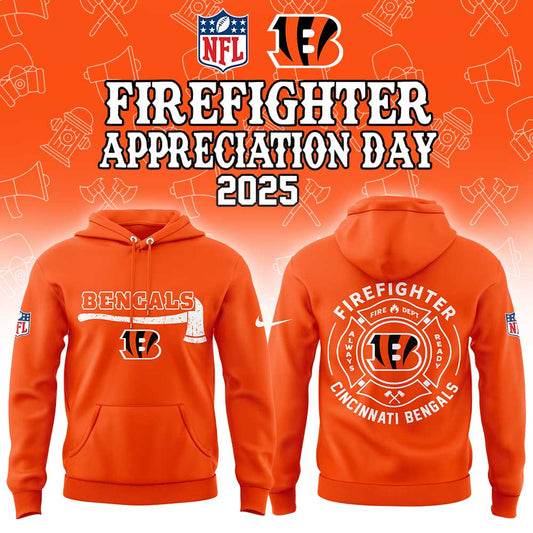 C.Bengals Firefighter Application Limited Combo Hoodie