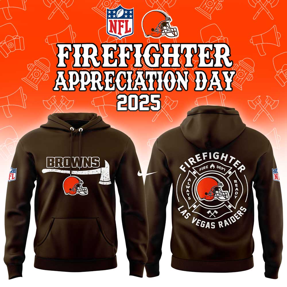 C.Browns Firefighter Application Limited Combo Hoodie