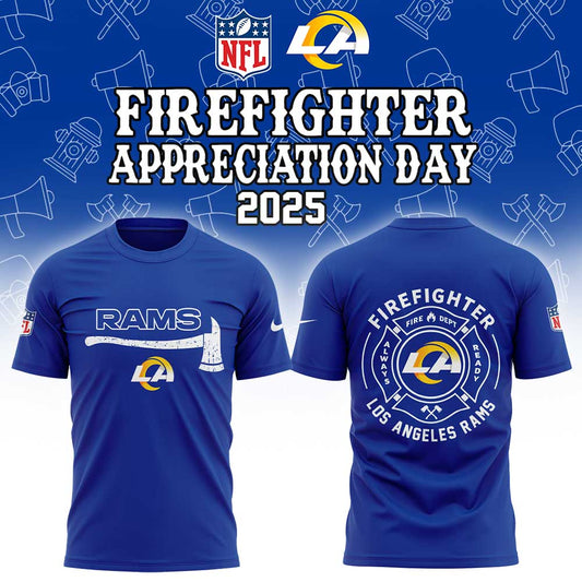 L.A Rams Firefighter Application Limited Combo Shirt