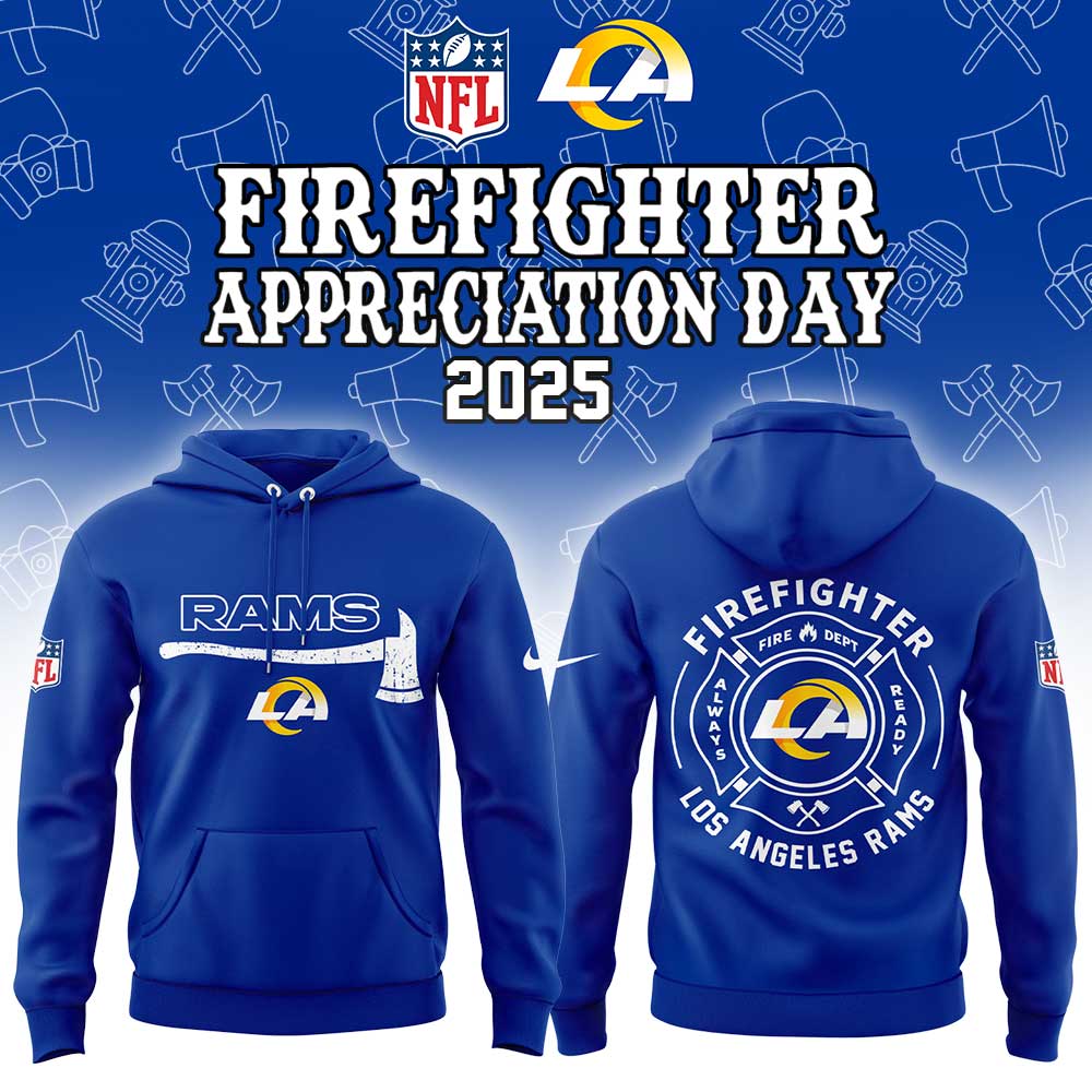 L.A Rams Firefighter Application Limited Combo Hoodie
