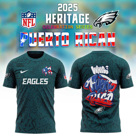 P.Eagles Puerto Rican Heritage Combo TShirt