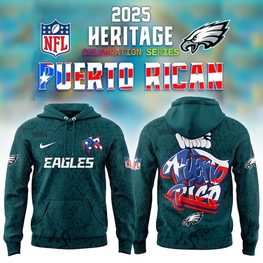 P.Eagles Puerto Rican Heritage Combo Hoodie