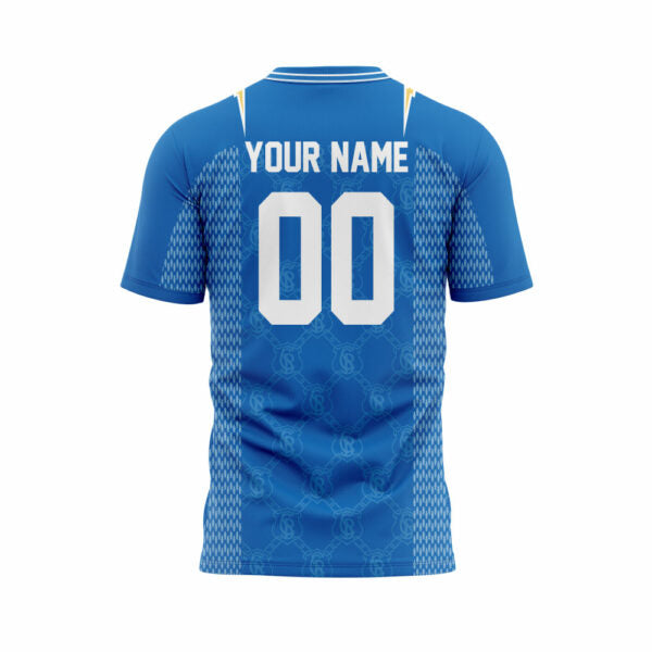 Limited Edition L.A Chargers Corinthians Collection Blue Shirt Custom Name, Number For Fans