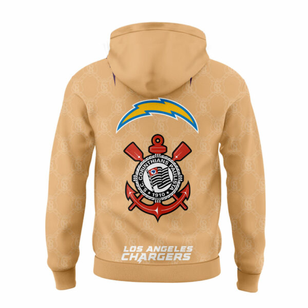 Limited Edition L.A Chargers Corinthians Collection Yellow Hoodie