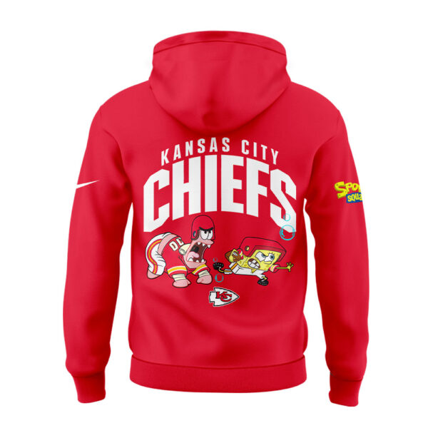 Limited Edition K.C Chiefs x SpongeBob Hoodie