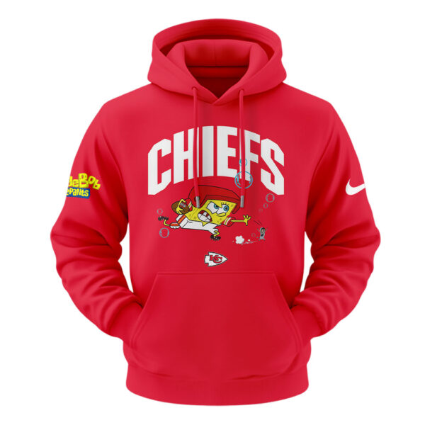 Limited Edition K.C Chiefs x SpongeBob Hoodie