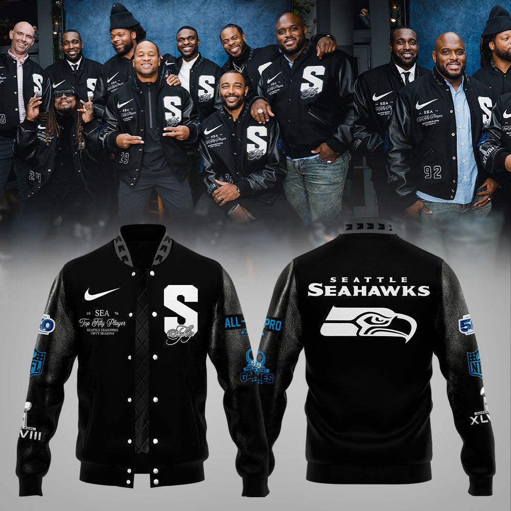 Seattle Seahawks Top Fifty Player Jacket