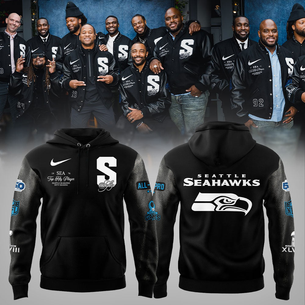 Seattle Seahawks Top Fifty Player Limited Hoodie