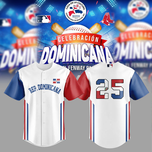Limited Edition B.R Sox Dominican Republic Celebration Jersey
