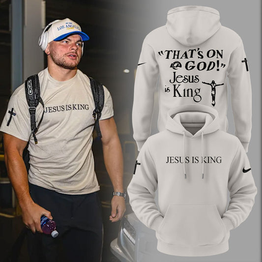 Limited Editon L.A Rams Jesus is King Hoodie