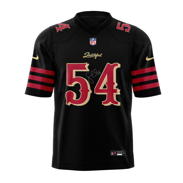 Limited Edition Fred Warner S.F 49ers Rivalries Collection Jersey