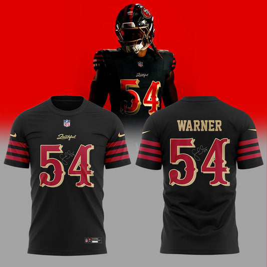 Limited Edition Fred Warner S.F 49ers Rivalries Collection Shirt