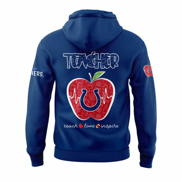Limited Edition Indianapolis Colts Teacher Appreciation 2025 Hoodie