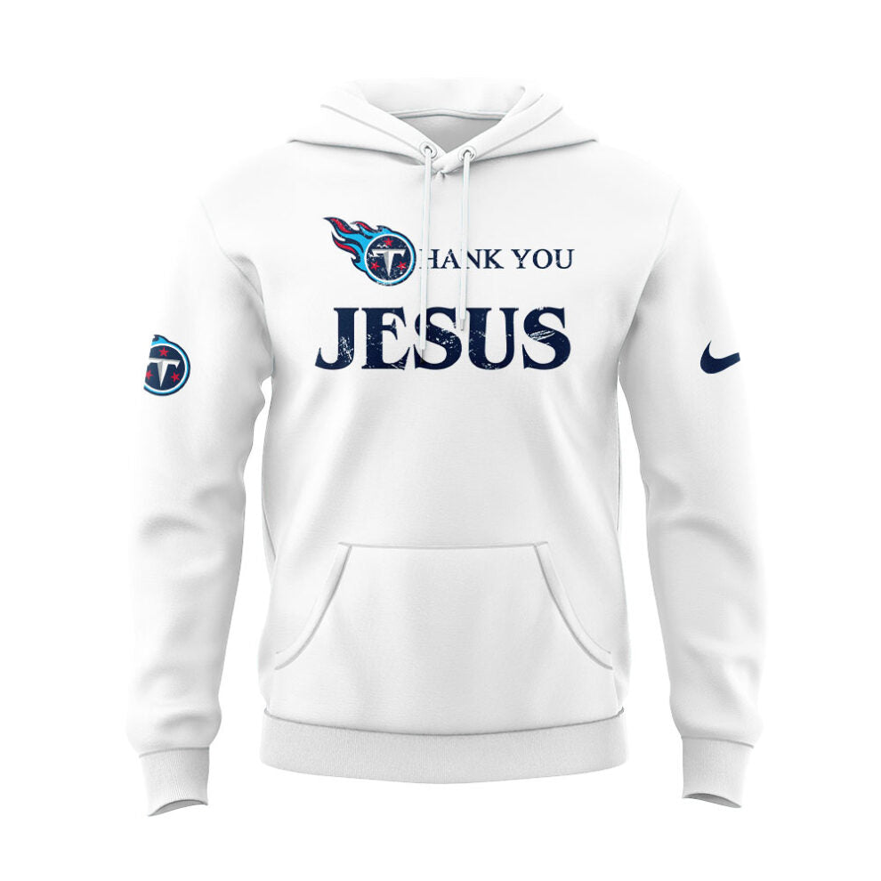 Limited Edition T Titans Thank You Jesus 2.0.2.5 Hoodie