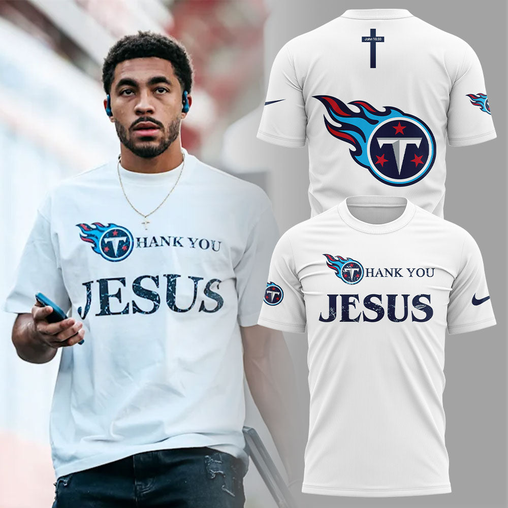 Limited Edition T Titans Thank You Jesus 2.0.2.5 Shirt