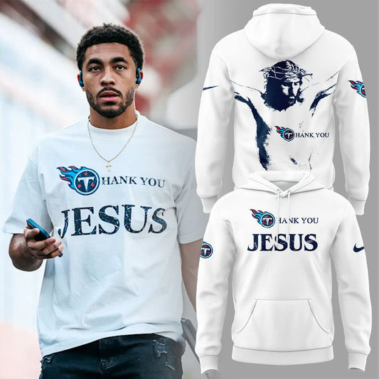 Limited Edition T Titans Thank You Jesus 2.0.2.5 V2 Hoodie