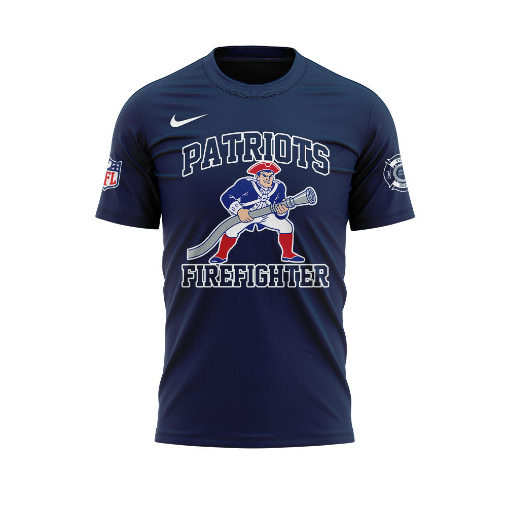 New England Patriots Firefighter Appreciation 2.0.2.5 T-Shirt