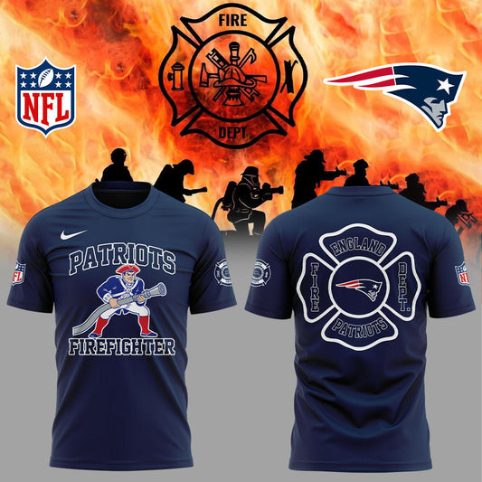 New England Patriots Firefighter Appreciation 2.0.2.5 T-Shirt