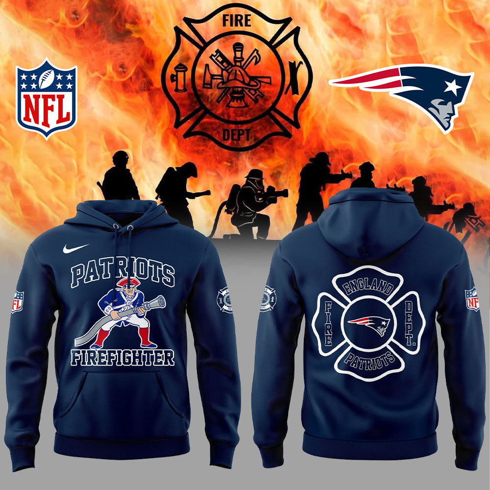 New England Patriots Firefighter Appreciation 2.0.2.5 Hoodie