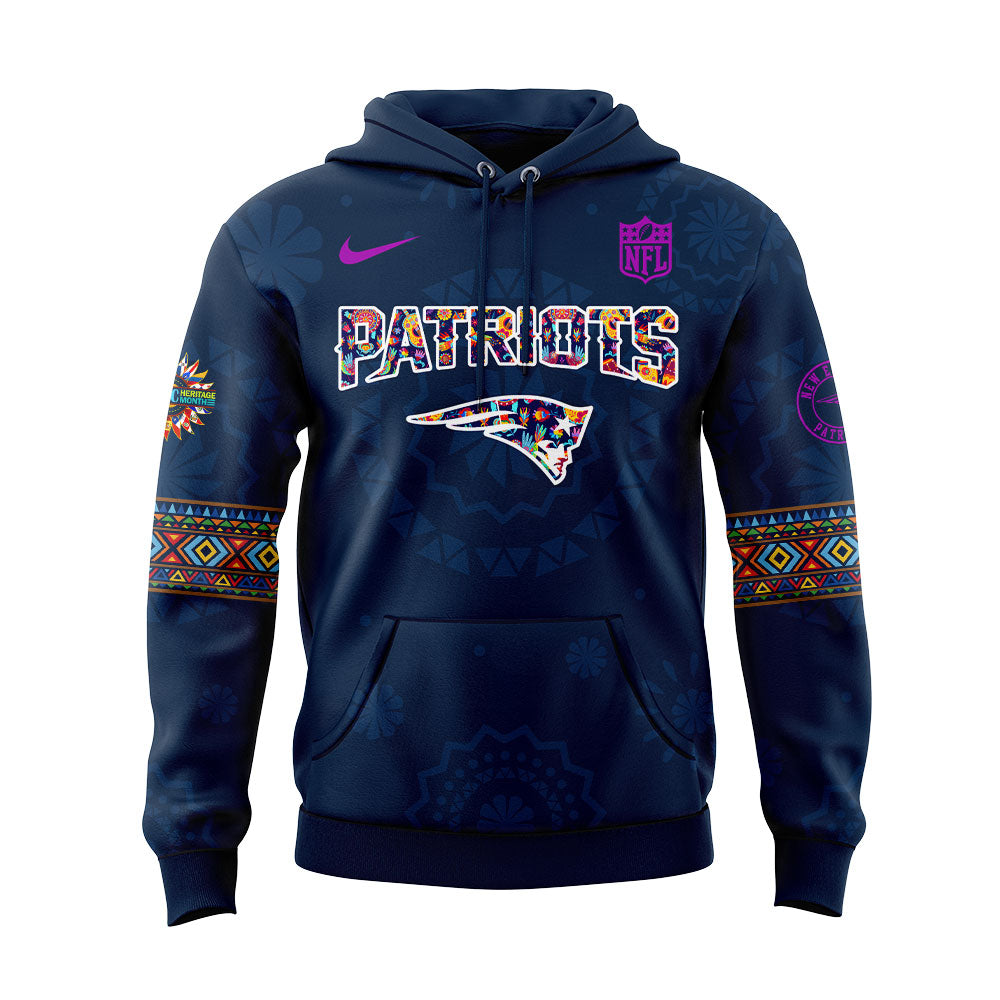 New England Patriots Latino Heritage Celebrations 2025 Combo Hoodie