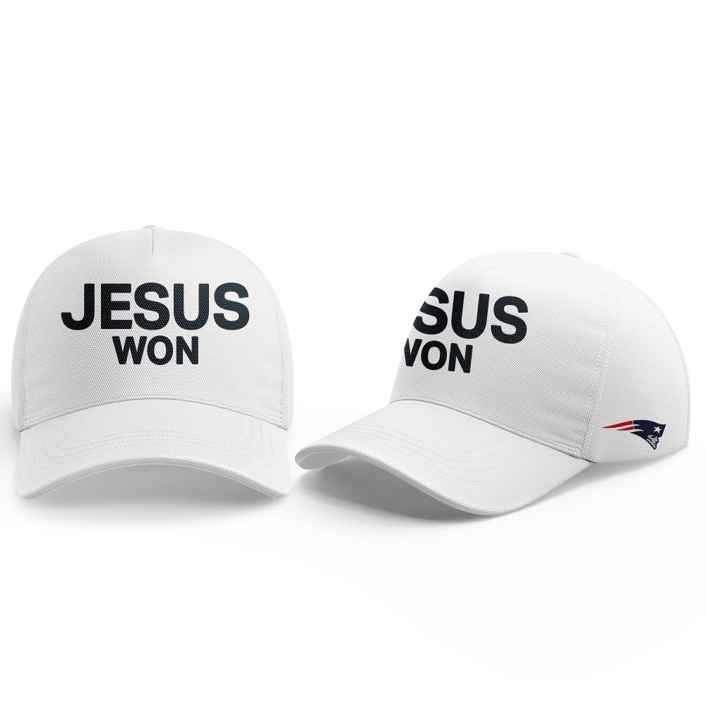 New England Patriots Patriots JESUS WON 2.0.2.5 Hoodie
