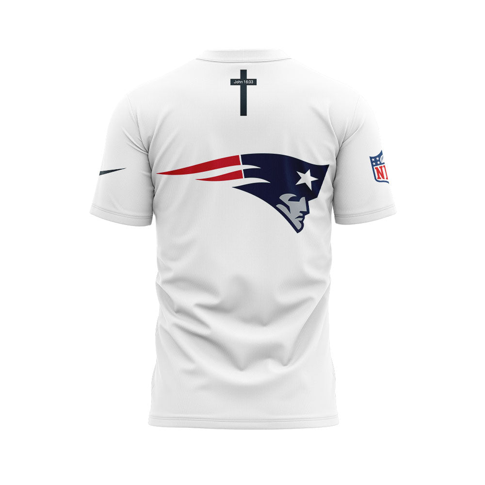 New England Patriots Patriots JESUS WON 2.0.2.5 T-SHIRT