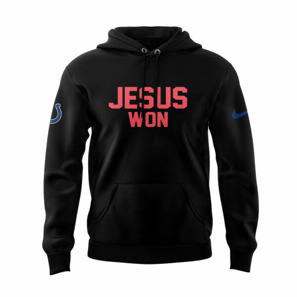 Limited Edition I Colts x Jesus Won Hoodie