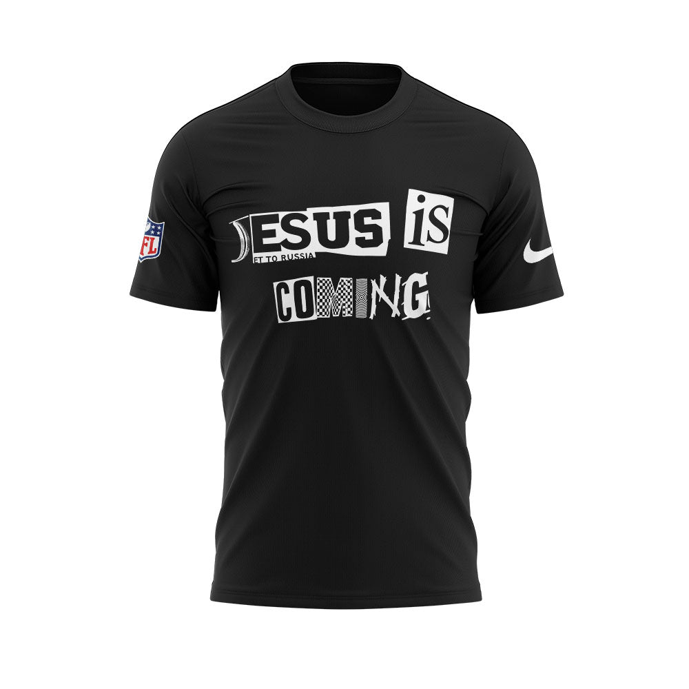 Pittsburgh Steelers 2025 Jesus Is Coming Combo T-Shirt
