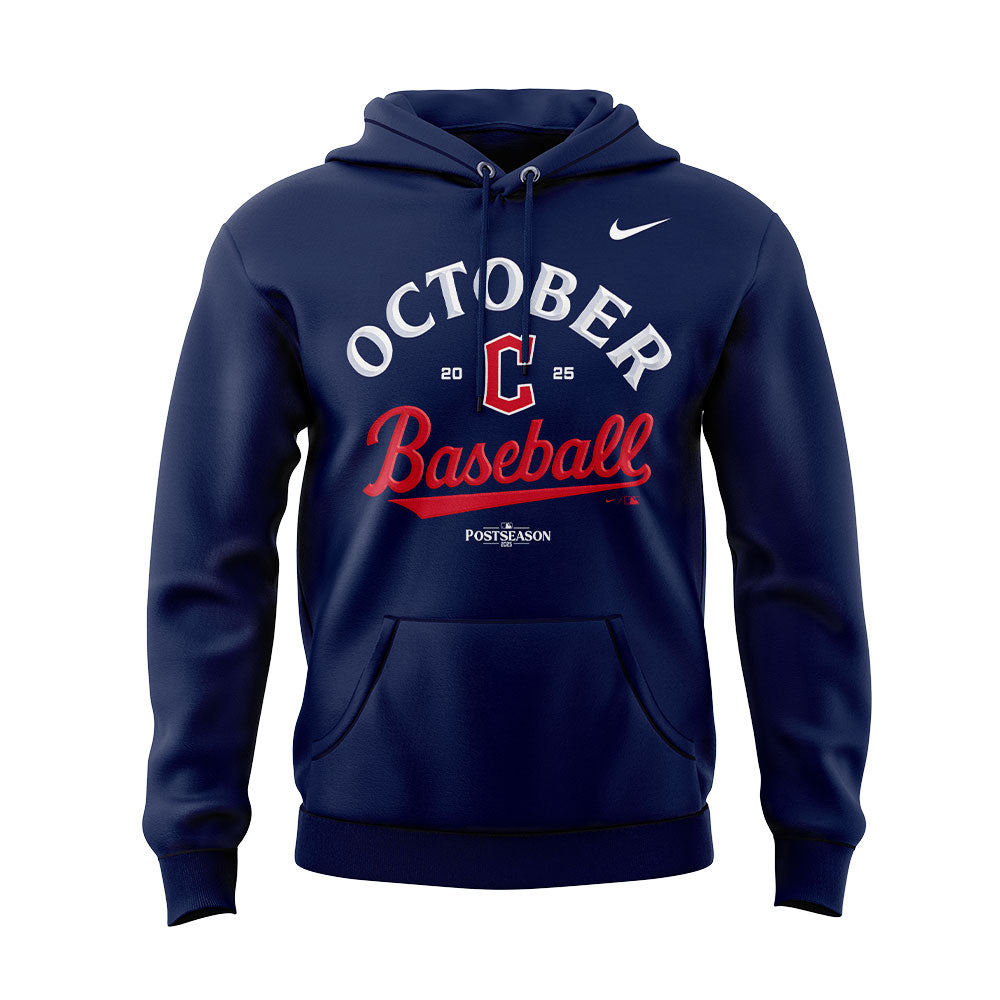 Cleveland Guardians 2025 MLB Postseason Locker Room Combo Hoodie