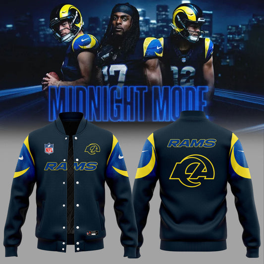 Limited Editon LA.Rams New Rivalries Mid Night Mod Uniform 2025 Jacket
