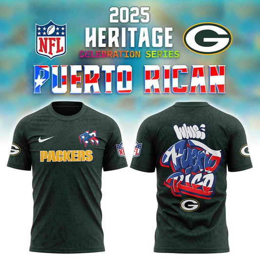 GB.Packers Puerto Rico Heritage New Combo Shirt