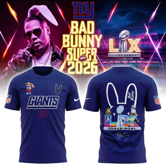 NY.Giants x Bad Bunny Super Bowl 2026 Combo Shirt V3
