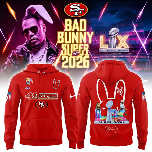 SF.49ers x Bad Bunny Super Bowl 2026 Combo Hoodie V3