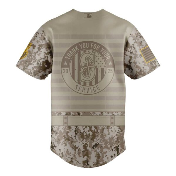 Limited Edition S.Mariners Military Appreciation 250th Annivesay Jersey Custom Name For Fans