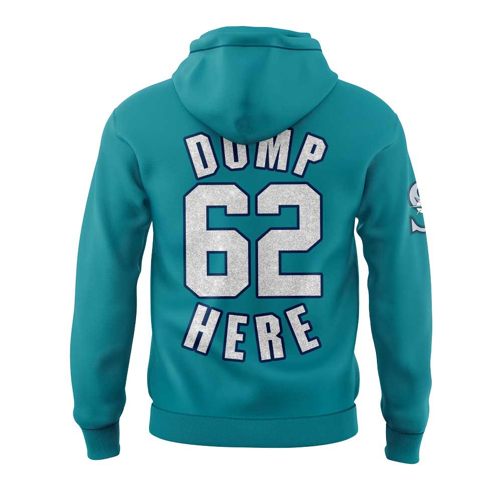 Seattle Mariners Cal Raleigh Homer Dump 62 Here Combo Hoodie