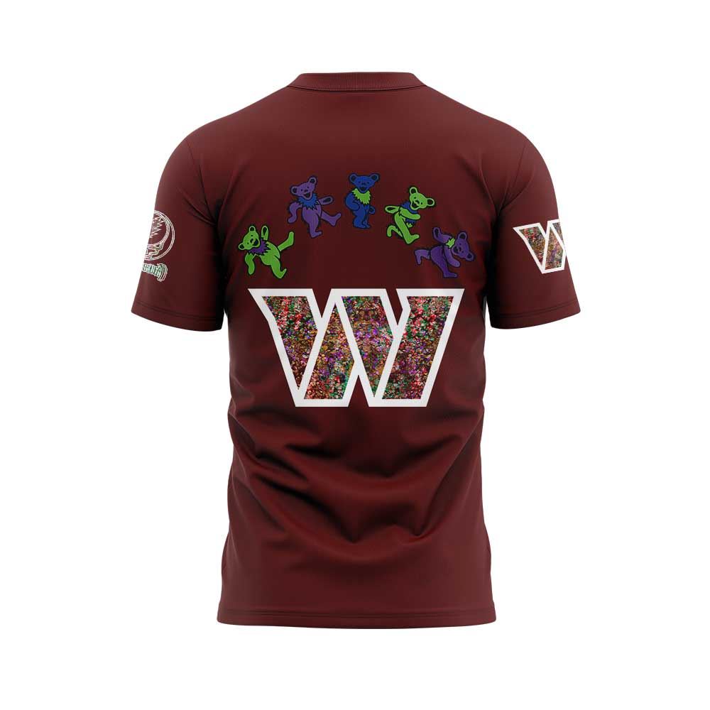 Washington Commanders Grateful Dead Night 2025 Limited Edition T-Shirt