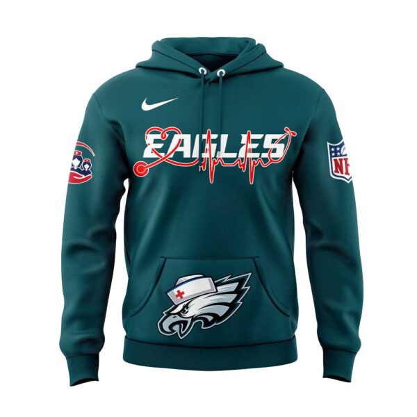 Philadelphia Eagles Nurses Appreciation Hoodie