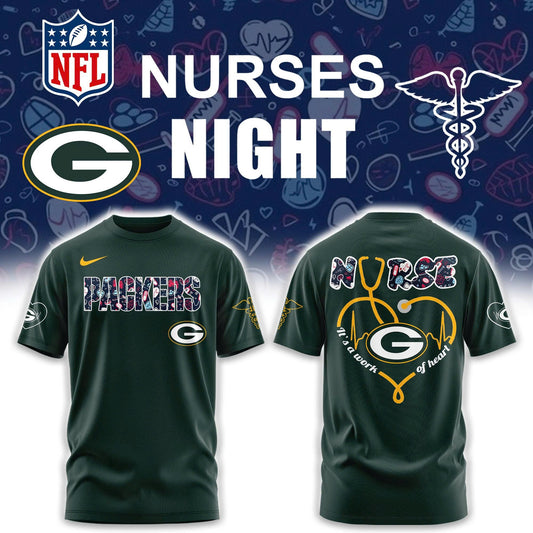 GB.Packers NURSES NIGHT 2025 Combo Shirt